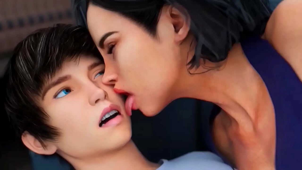 GAME 3D: Unfaithful Whore Wife Cheats On Her Husband With Her Stepson. The Stepson's Dick Is Longer and Harder Than Her Husband's/ VISUAL NOVEL / MILF SITY