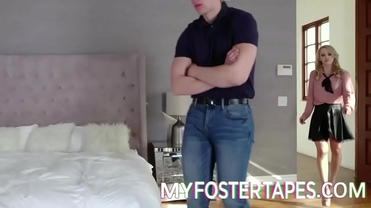 FULL SCENE on http://MyFosterTapes.com - Foster Siblings Compete For Attention In The Bedroom