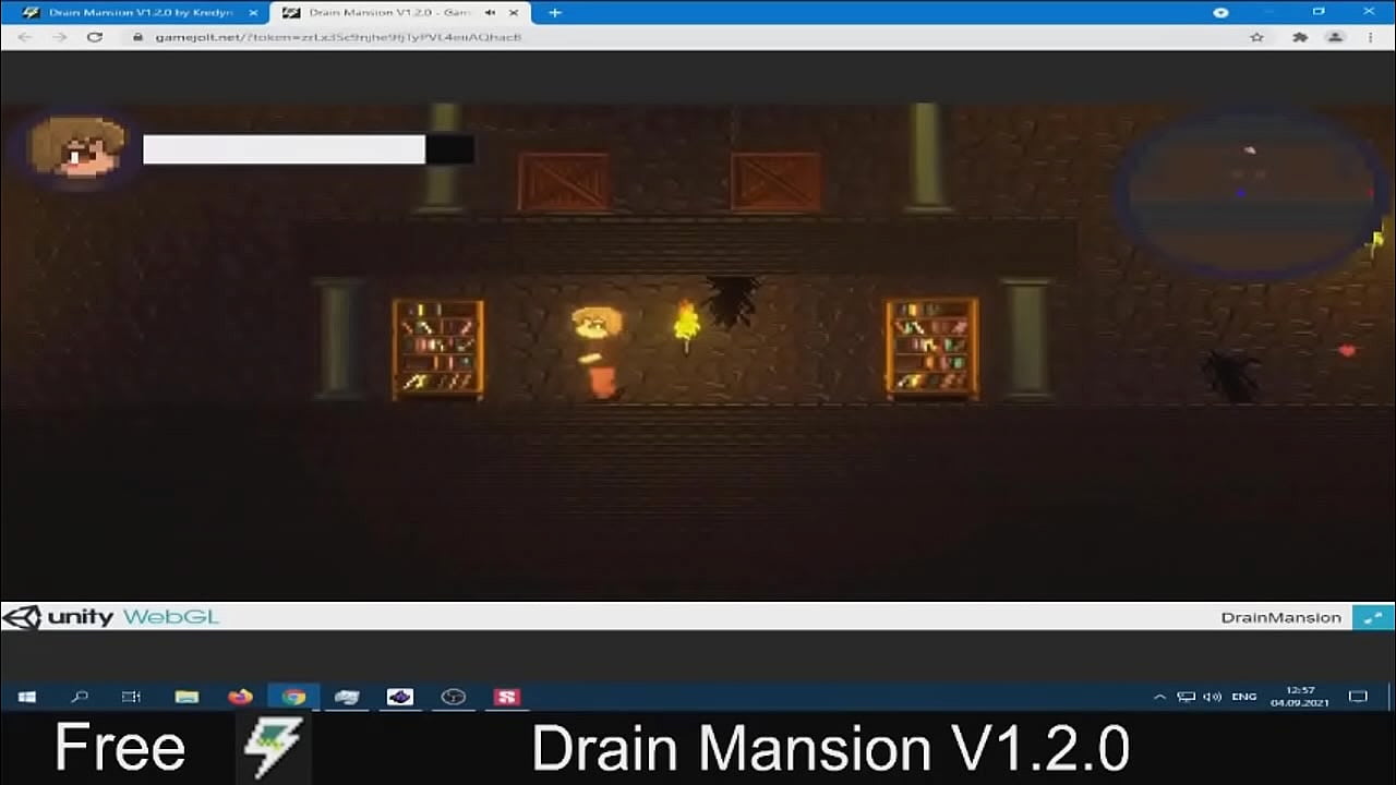 Drain Mansion V1.2.0(gamejolt.com)qwest 2d platformer