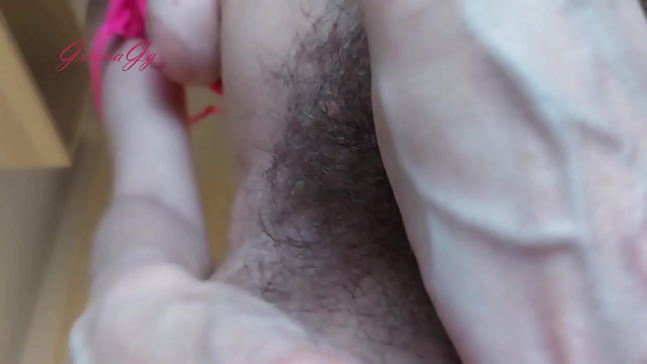 dildo in hairy pussy