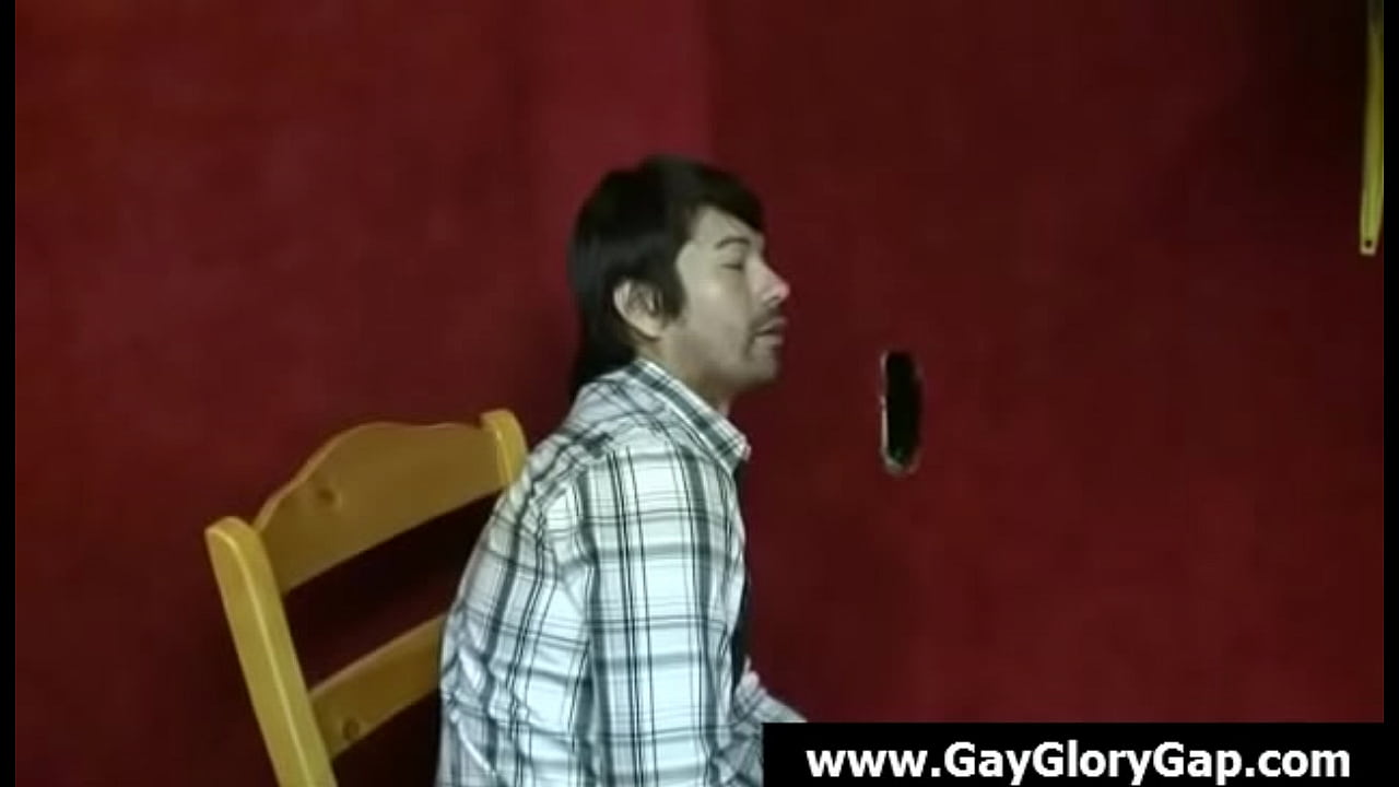 Gay hardcore gloryhole sex porn and nasty gay handjob 05
