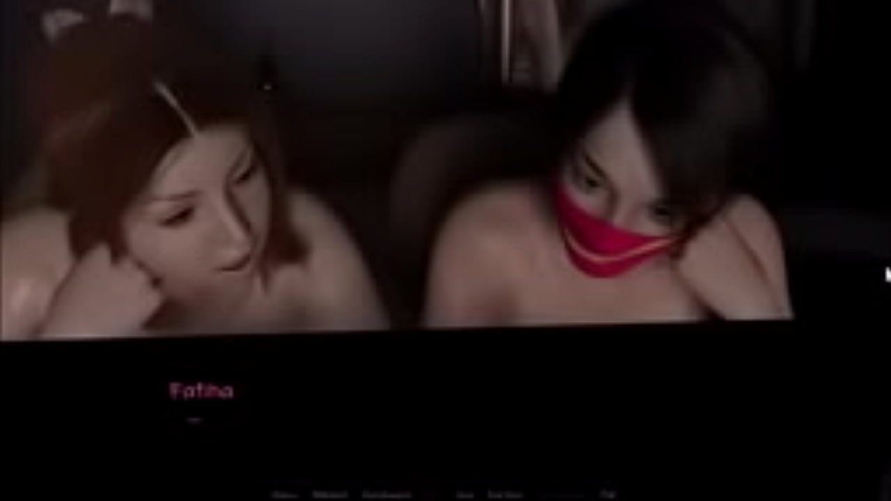 Two milfs ride one cock