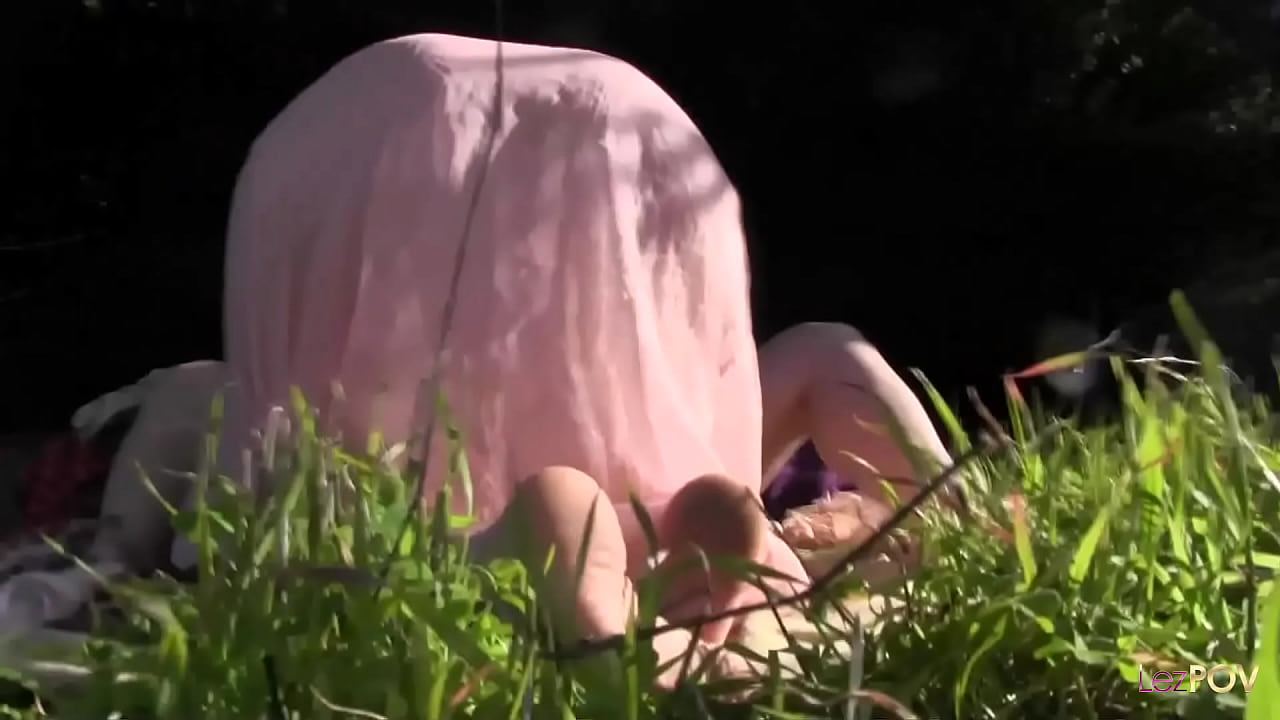 They have garments placed on the ground as they started their love making session. They are bust and they are all natural. They also used a dildo to cum under the blue sky. One pretty lesbian fuck.