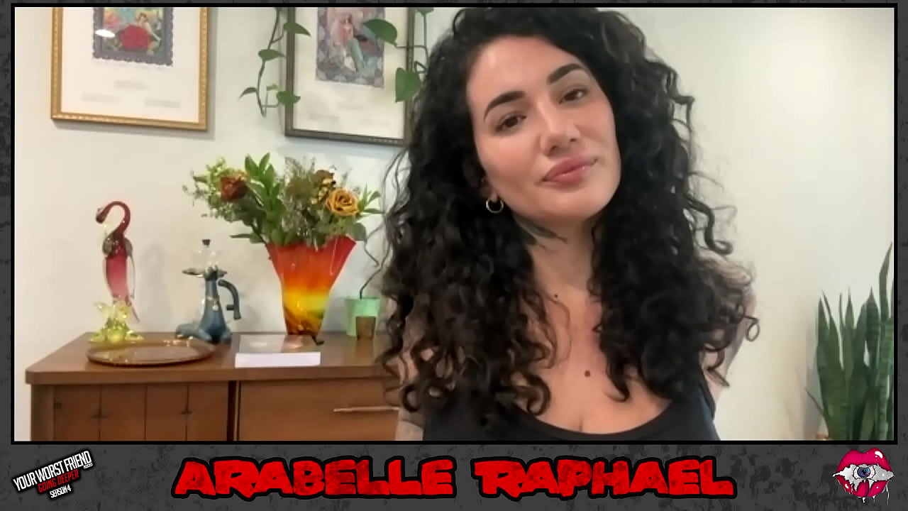 Arabelle Raphael - behind the scenes interview with Alt Model, Goth Model, French, Tunisian, and Iranian-Jewish pornstar about her life and career