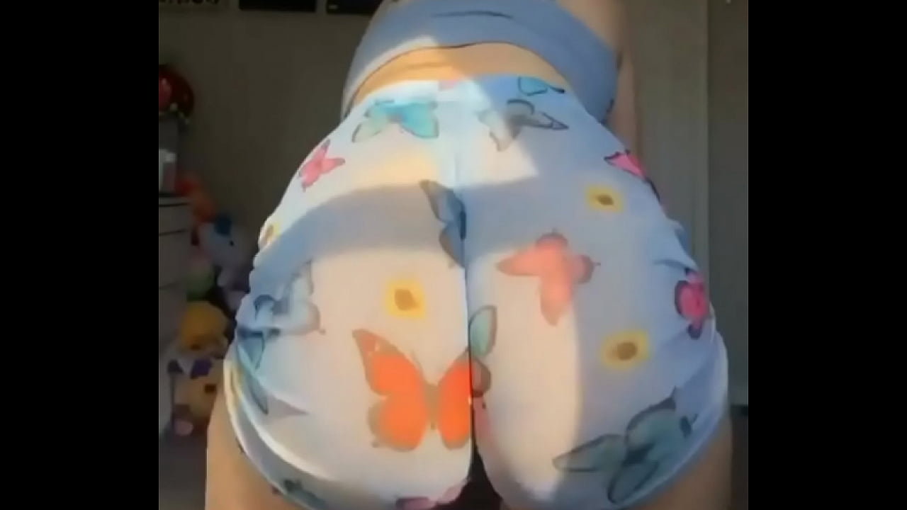 Twerking in Booty Shorts