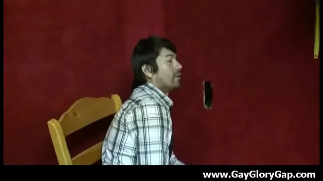 Gay glory hole - Nasty gay oral sex and gay handjobs 03