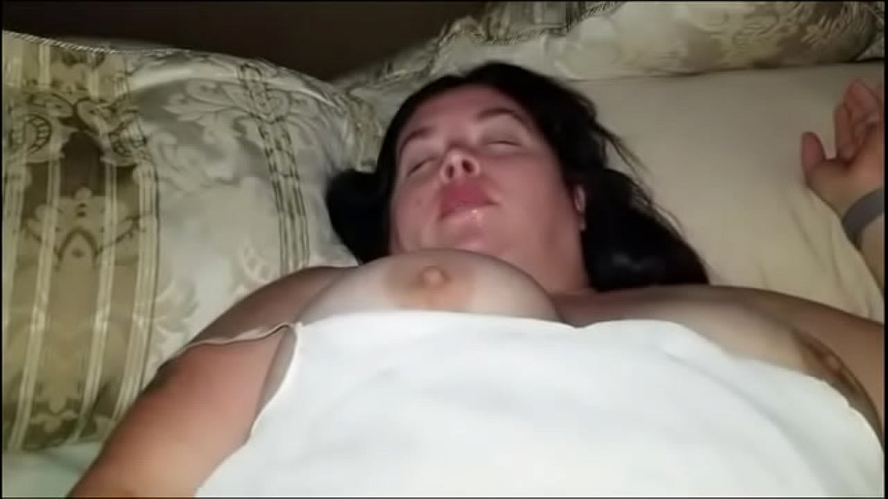 Sexy BBW Plays in Sold Panties and Plays with a Mouthful of Cum