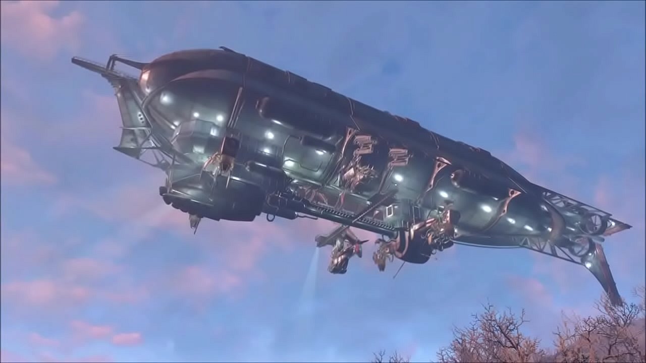 FO4 On board the Zeppelin