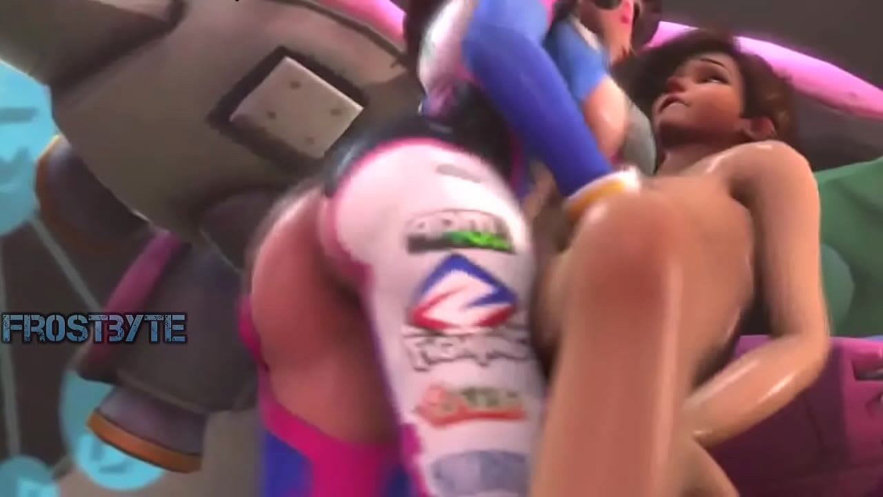 Tracer gets dicked down by D.va