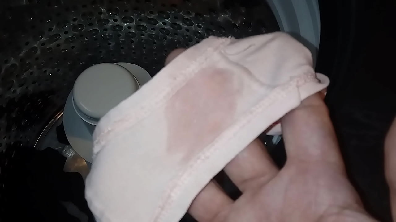 Sniffing panties wet pussy