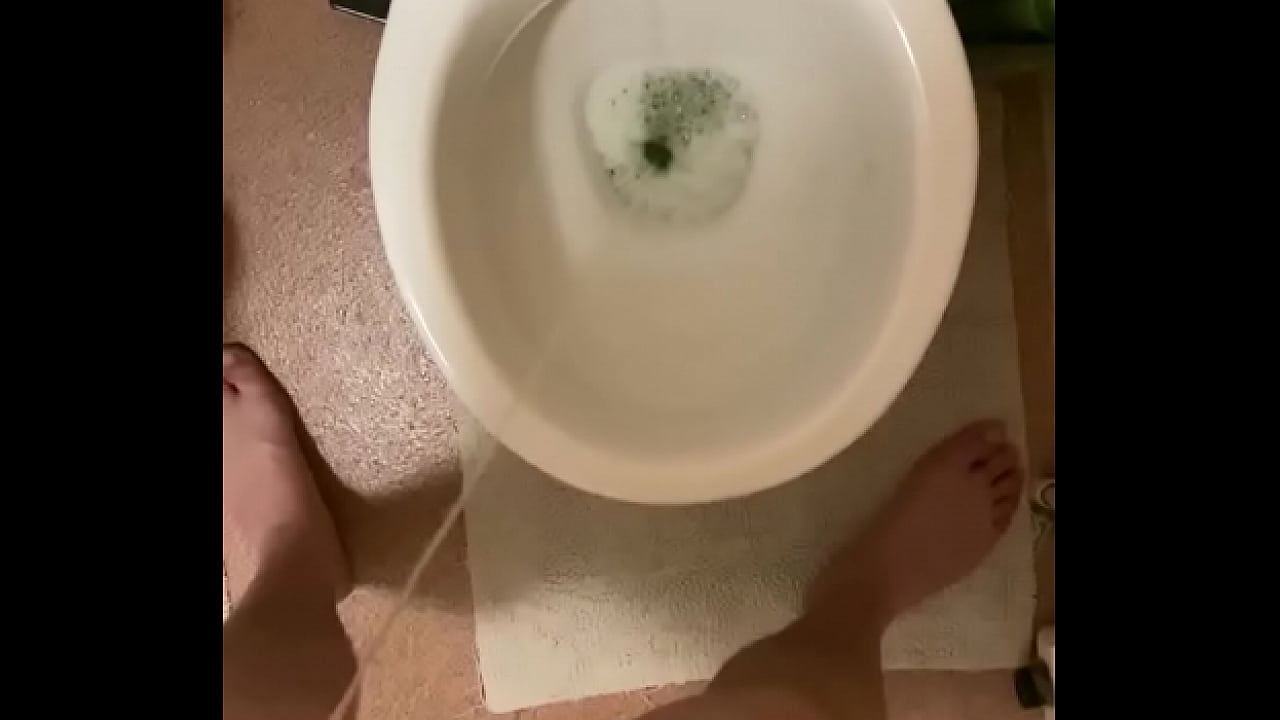 Just pissing in my bathroom