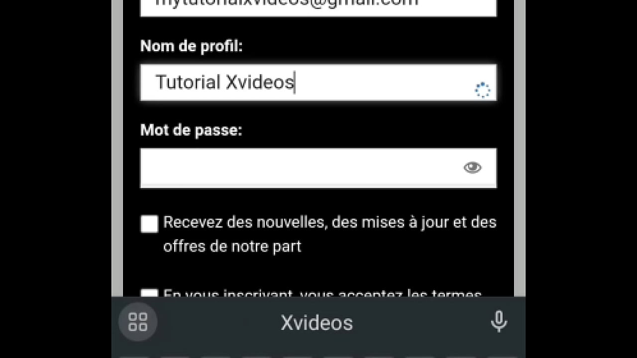 How to Create an account on xvideos