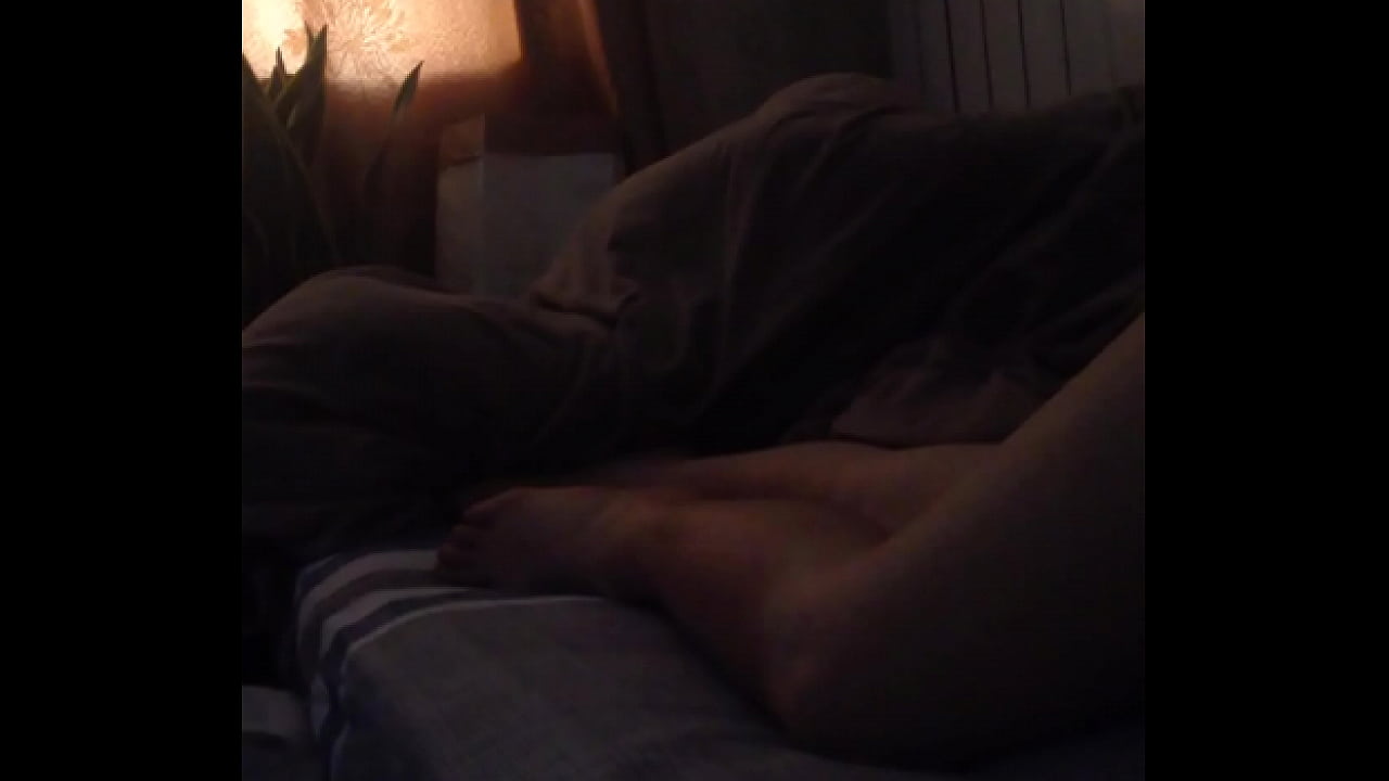 Waking up next to a girl in an AirBnB (voyeur - vertical)