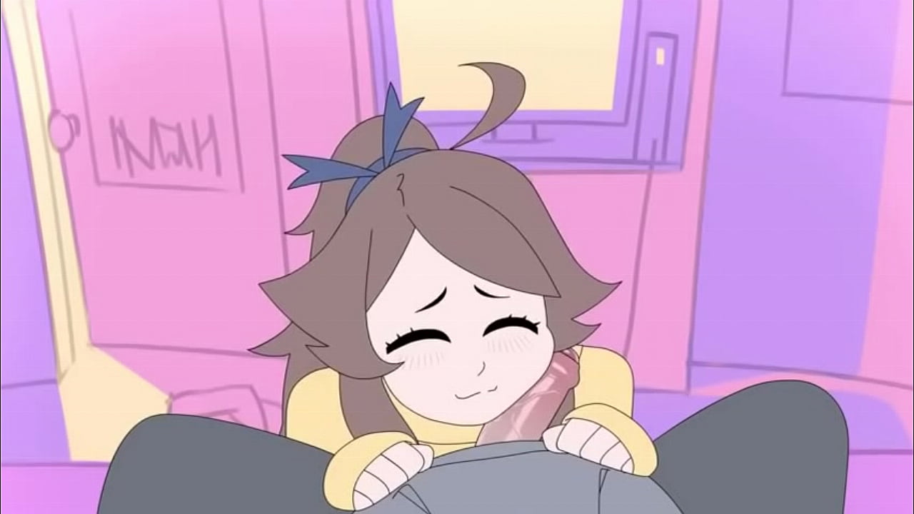 Cute animated blowjob