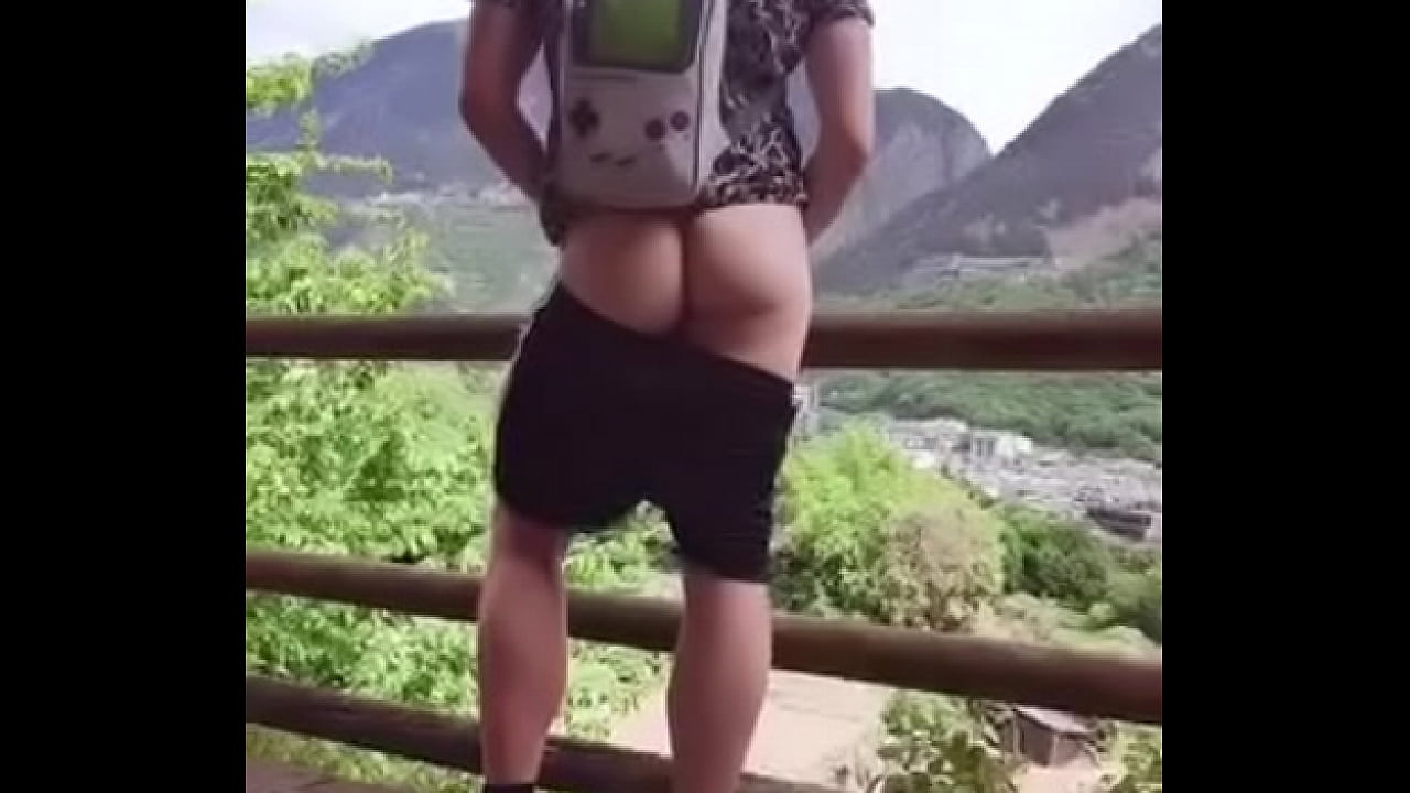 Pulling Pants Down Butt Outdoor