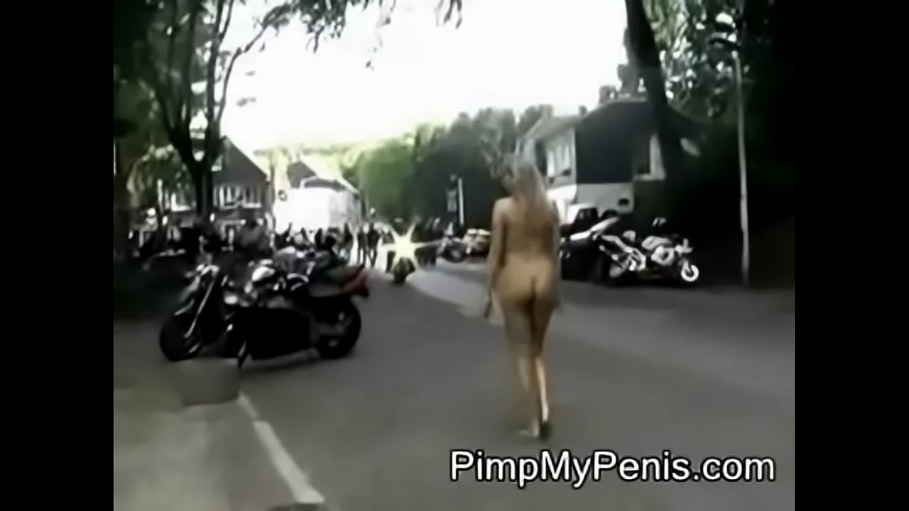 sexy naked girls walking in public