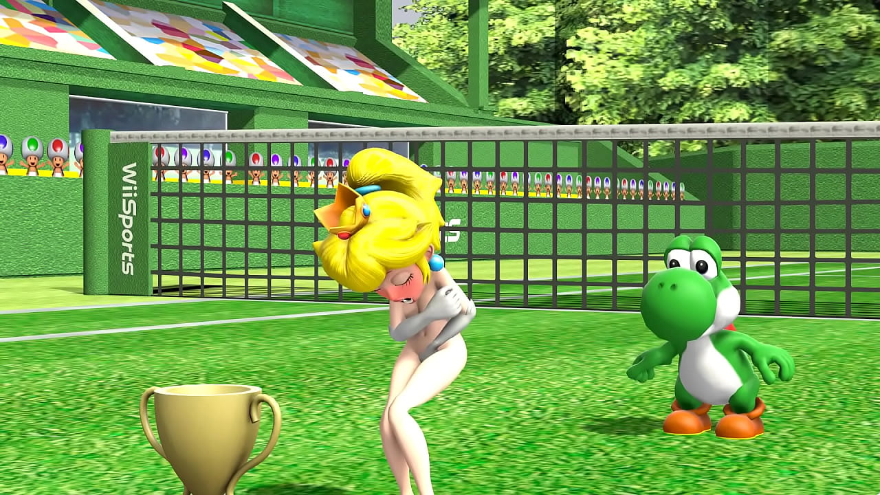 Super Mario  Yoshi ate all Princess Peach's clothes