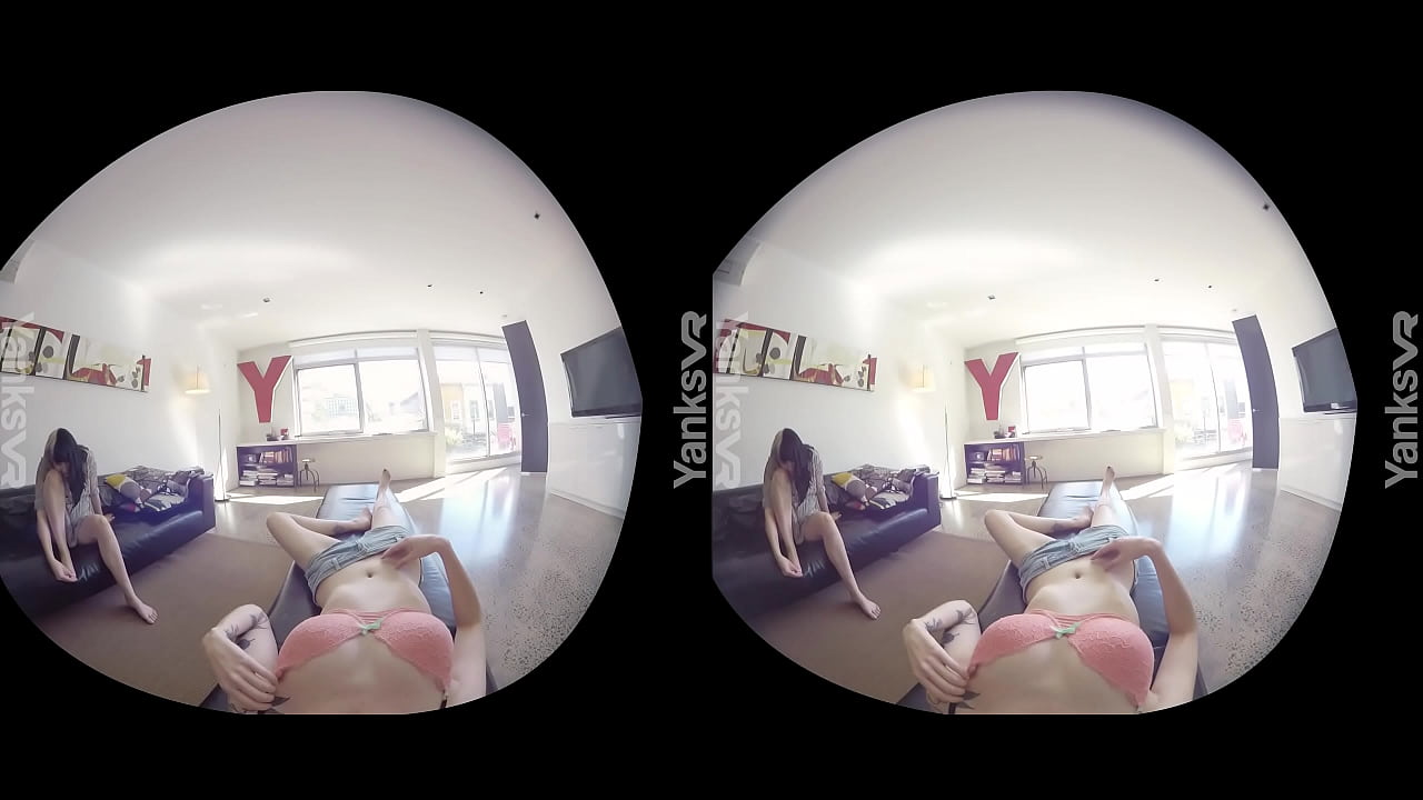 Erotic amateur lesbian babes from Yanks Marina and Charlotte in 3D virtual reality are truly what heaven must look like
