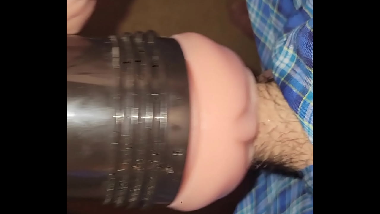 masturbation session with fleshlight