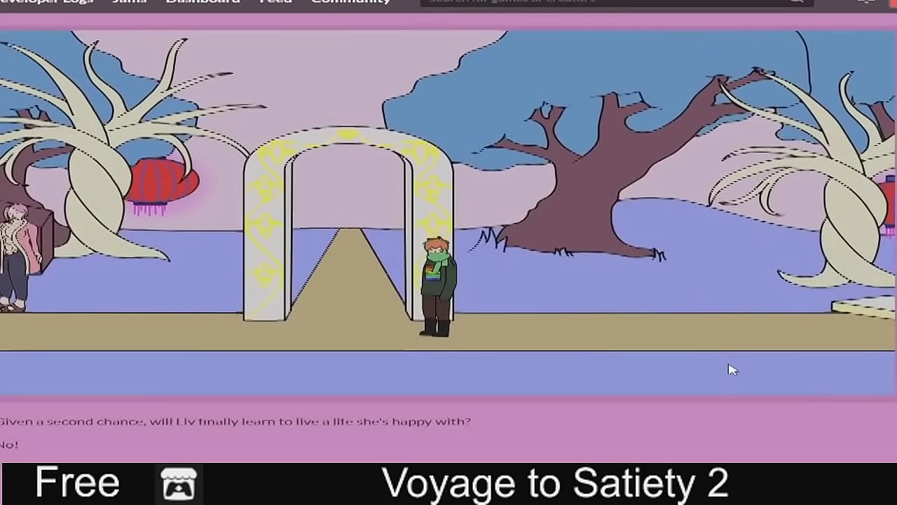 Voyage to Satiety 2 (free game itchio ) Visual Novel