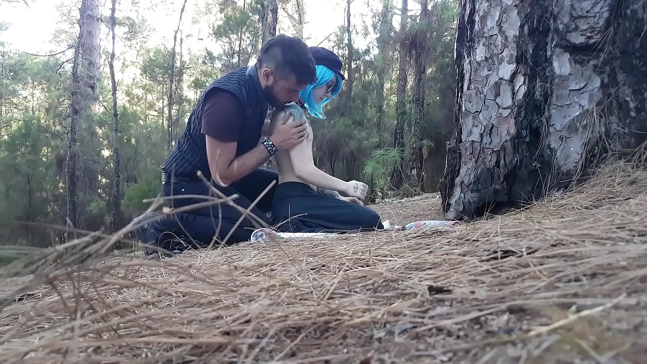 Spanking and fucking in Tenerife forest