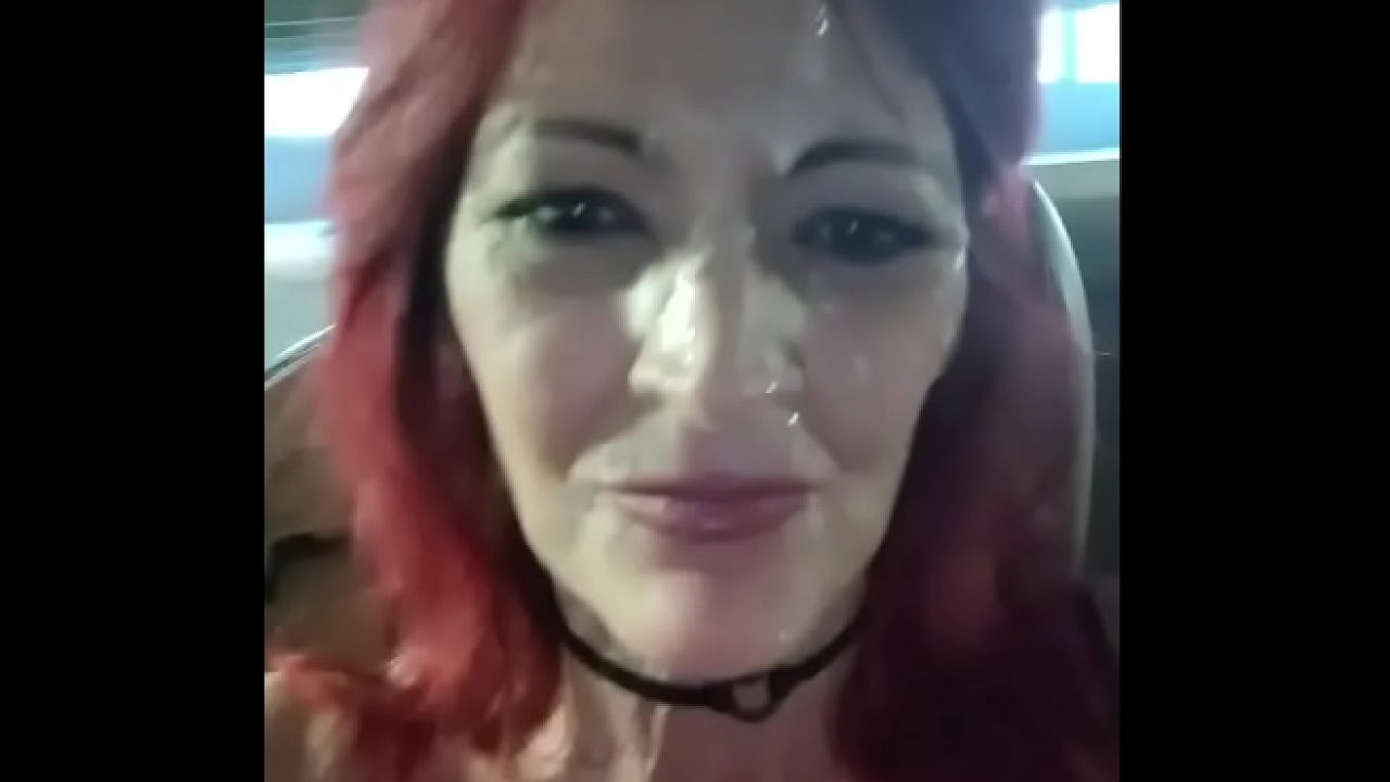 Milf Gets A Facial And Driven Around Town- Public Cum Walk