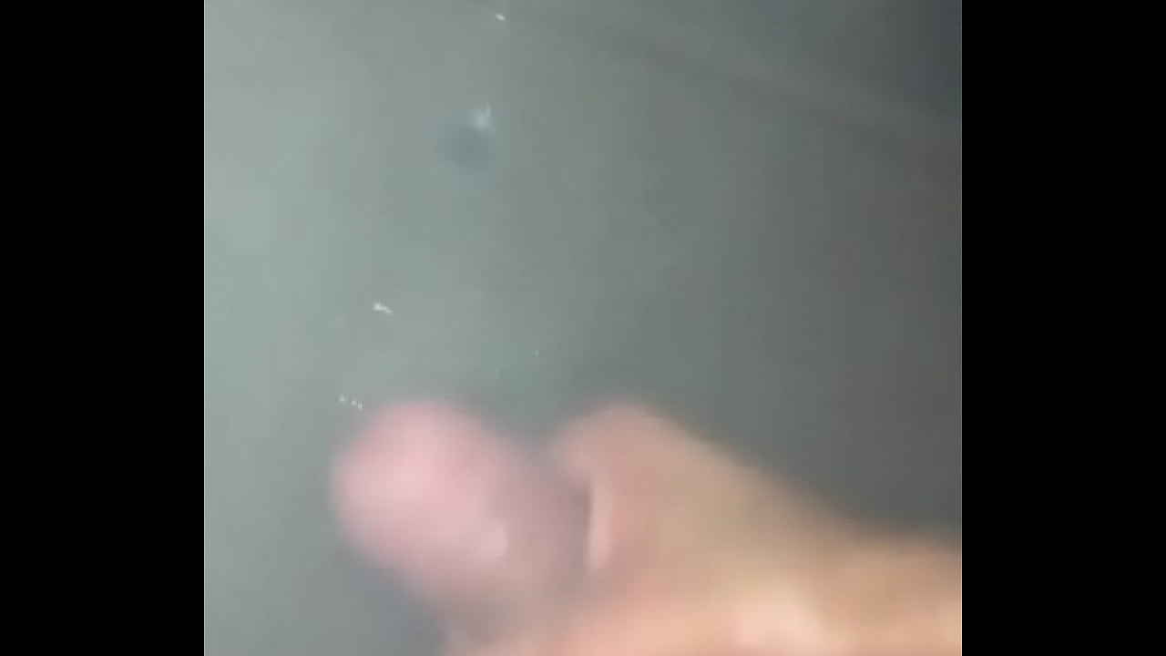 Brazilian young guy cum in shower