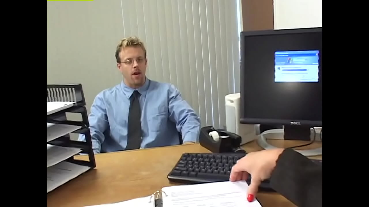 Hot MILF boss fucked deep on the office table