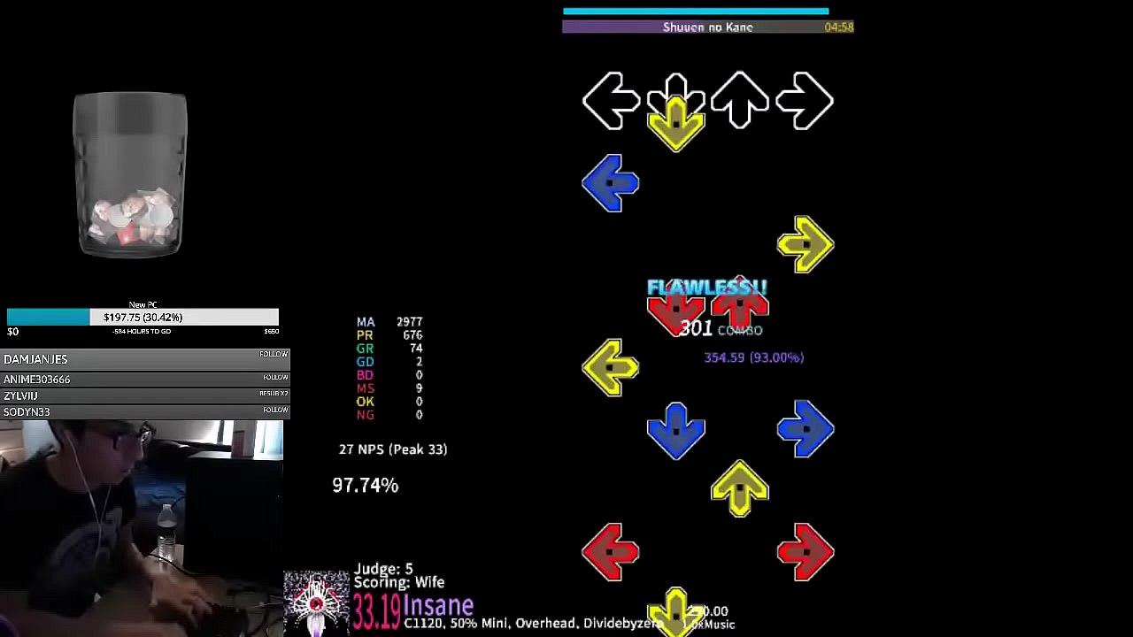 etienne sick score