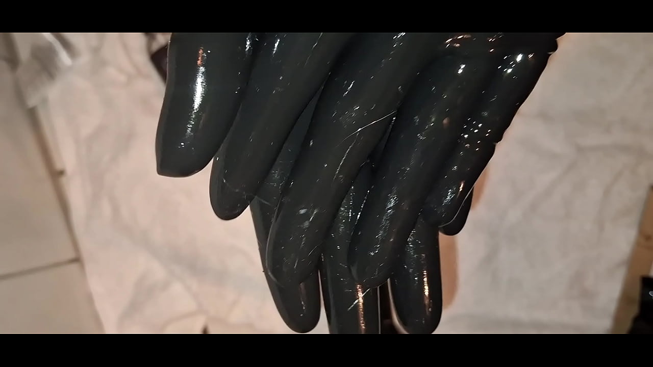 DreamofevolutionVip Black Latex gloves