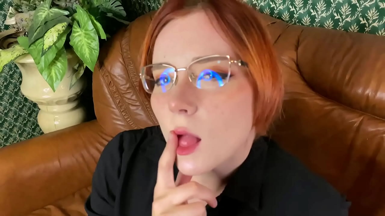 Horny Teacher Deepthroat Student Dick, Rough Fuck and Gets Cum on Glasses