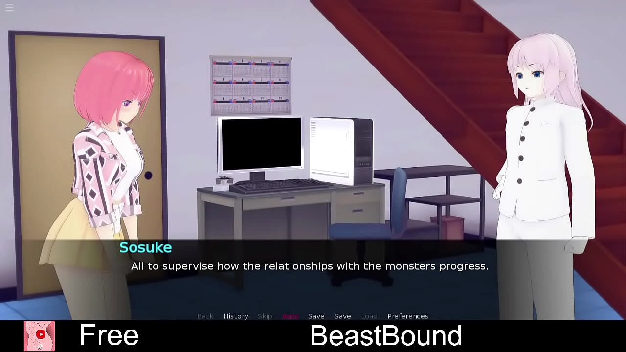 BeastBound (free game itchio) Visual Novel