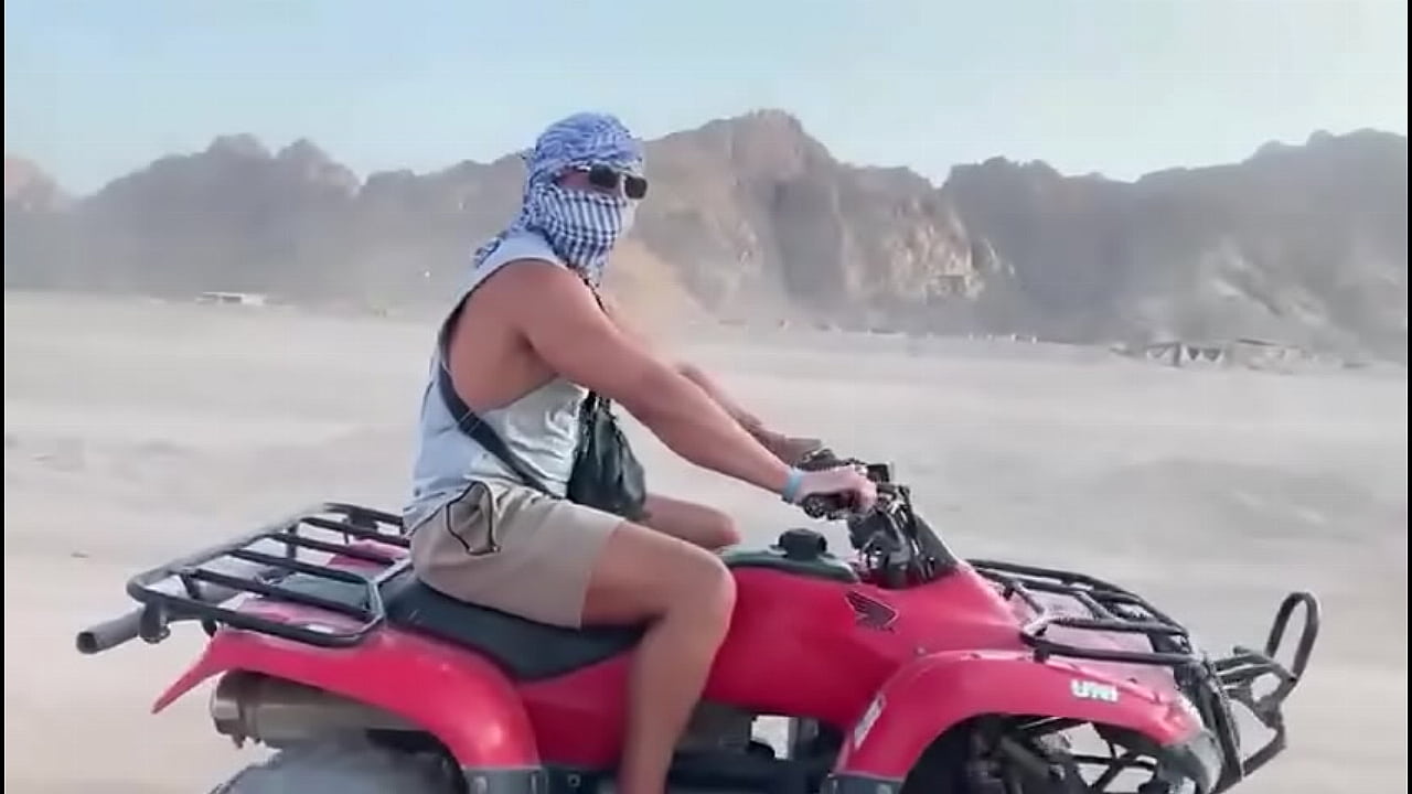 Currently on holiday in Egypt, here's a video of me quadbiking through the desert ??