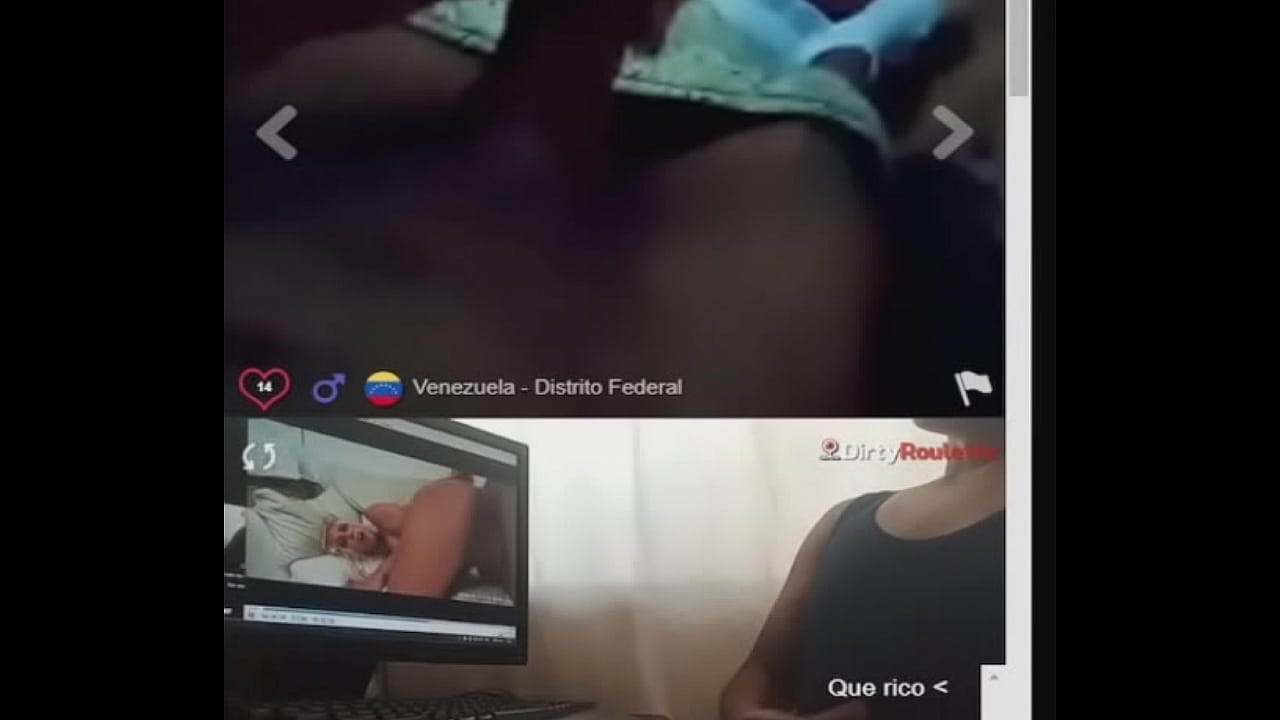 Paja en videollamada con hombre misterioso