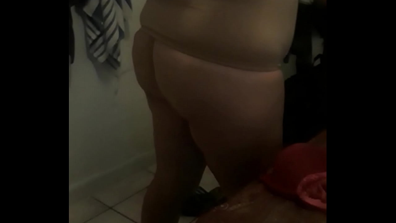 My step mom flashes her ass while in front of me