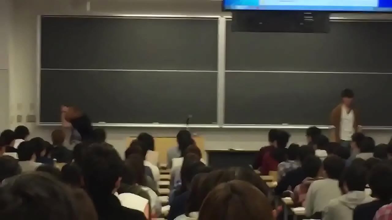 Japanese funny boy in college