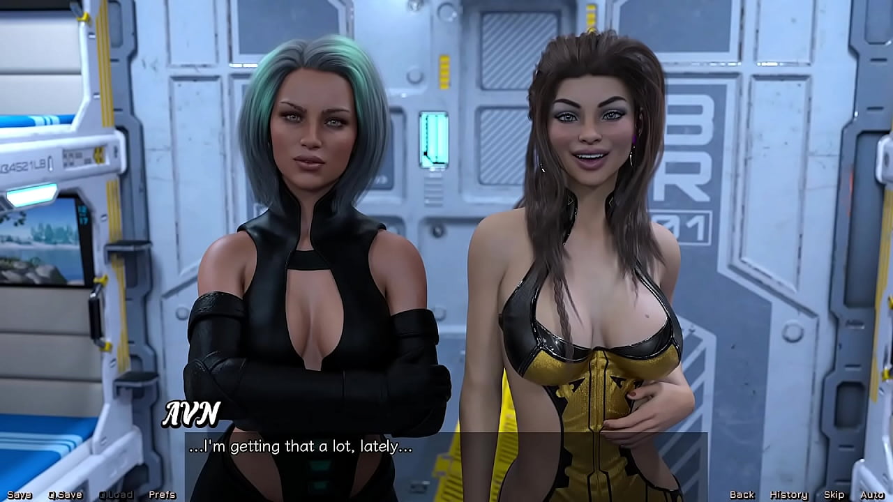 Stranded In Space #3 - Competition between Milfs and Teens
