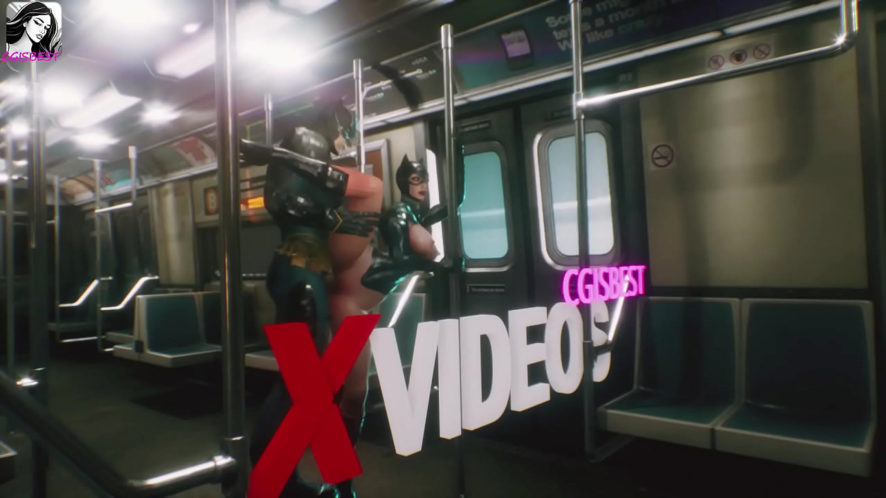 Batman fucks Catgirl with his big dick on the subway