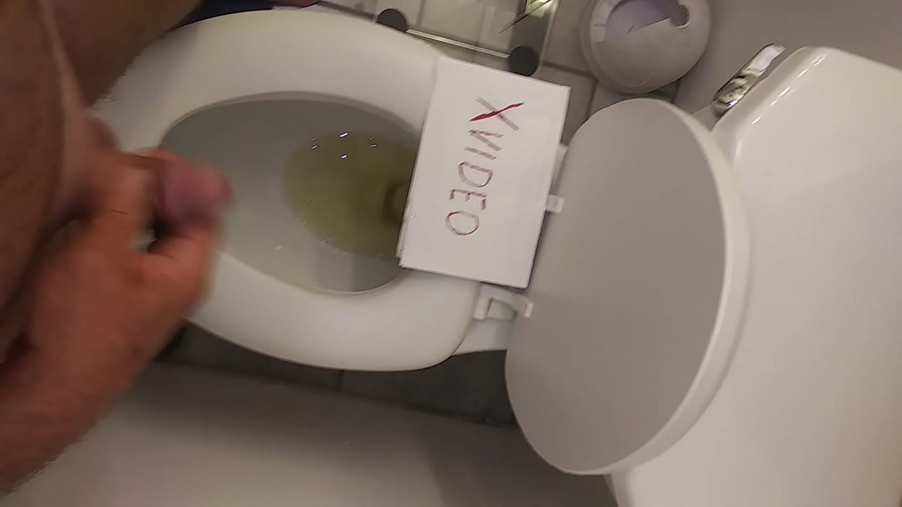 Piss in the toilet