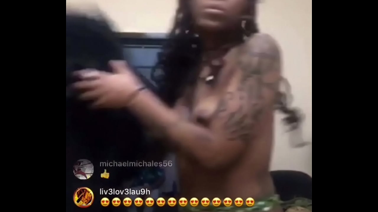 Instagram live tanned blonde stripping nipple slip tits out nude