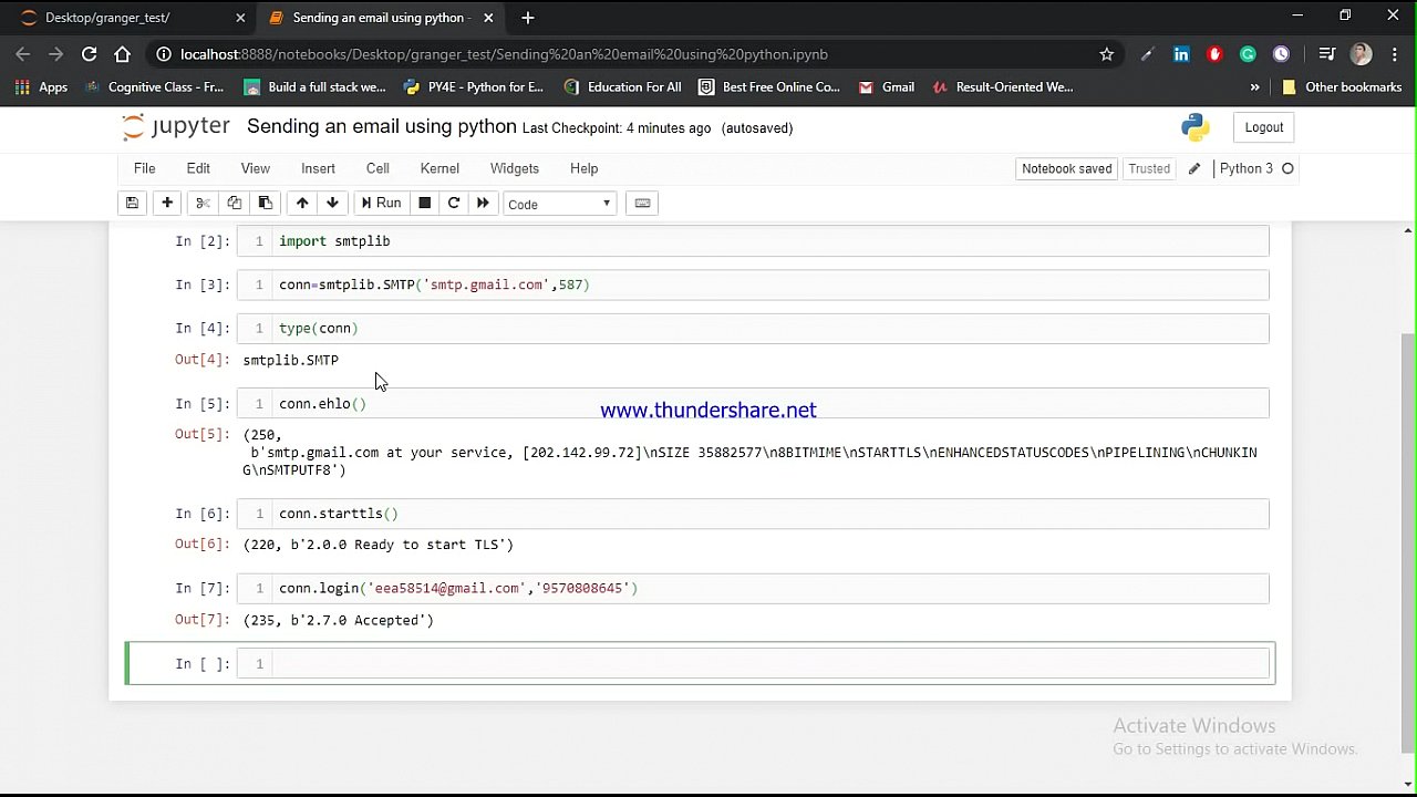 jupyter notebook