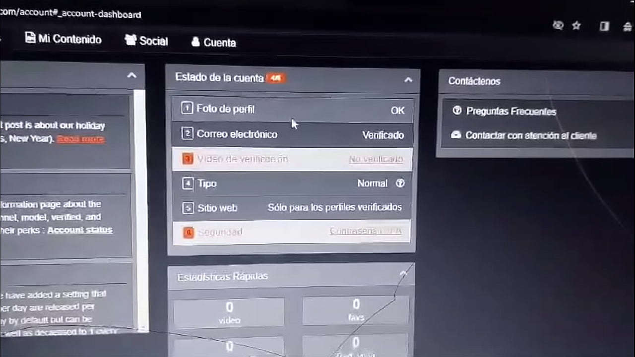 Vídeo de verificación