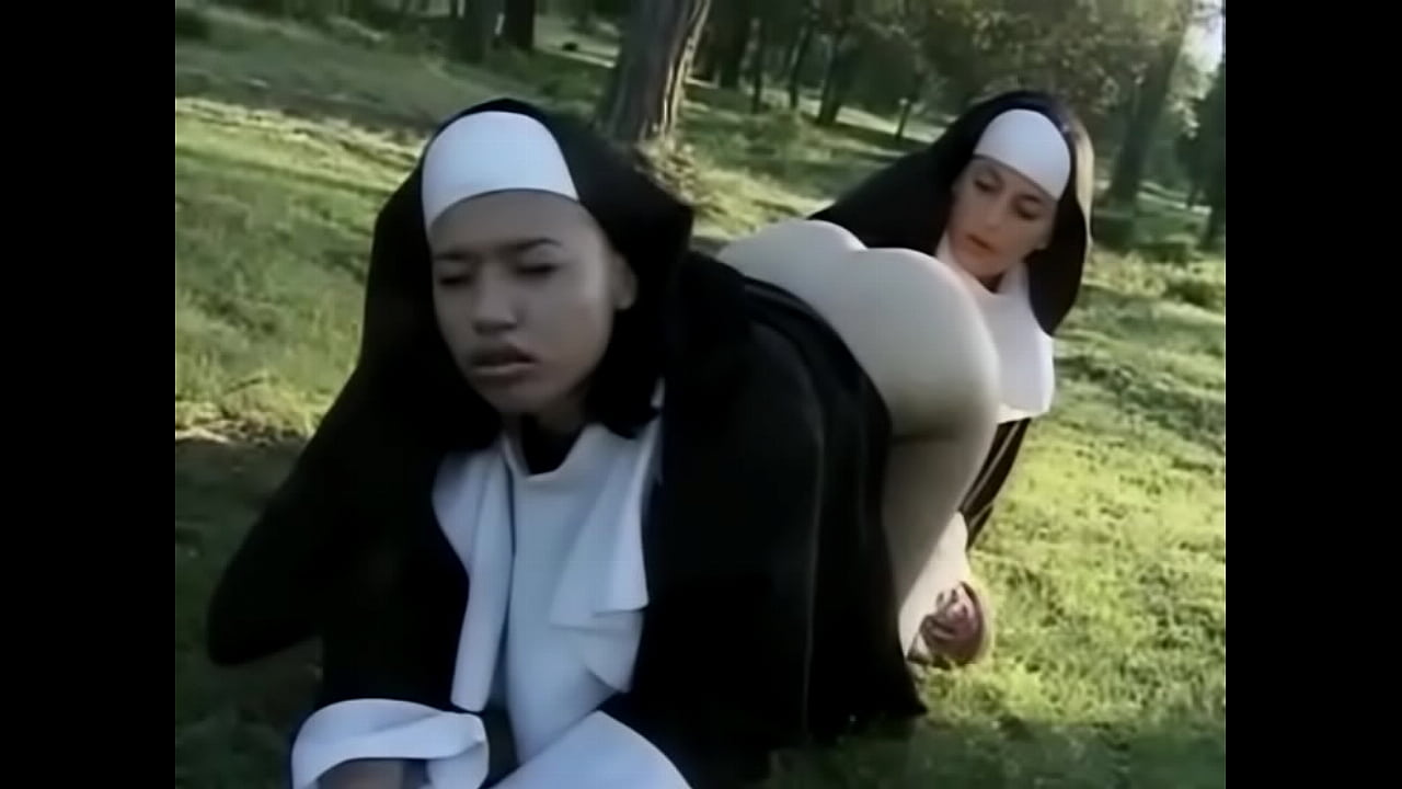 lesbian nuns licking outdoors