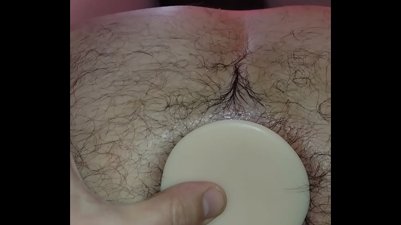 Primer plano de gaping anal