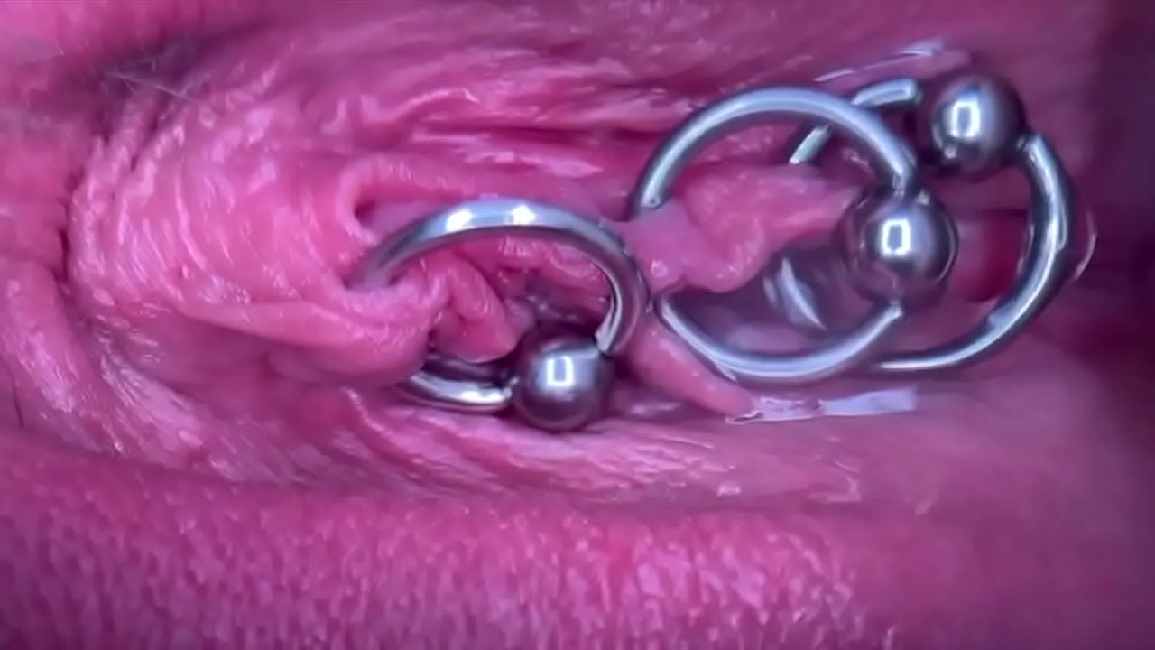 Extreme Close Up Pee and My Pierced Pussy and Clit Compilation 4 Videos