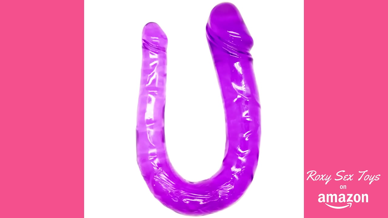 RoxySexToys.com Double Dildo Penetration Anal and Vagina Lesbians