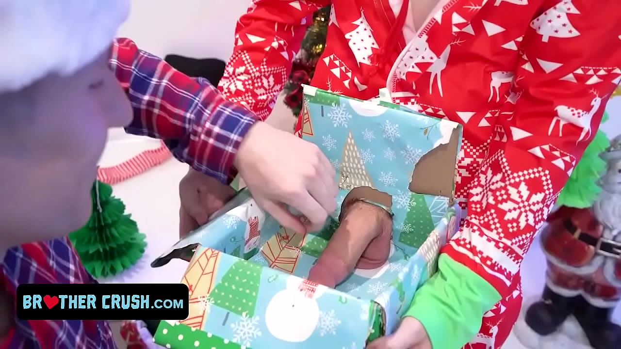 - Horny Young Boy Surprises His Older With His Dick In A Gift Box