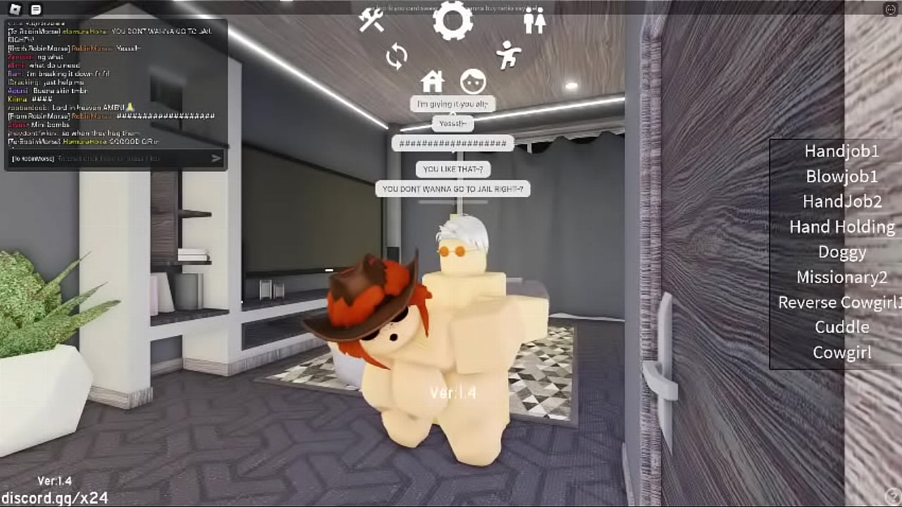 Roblox RR34 RobinMorse cowgirl sex