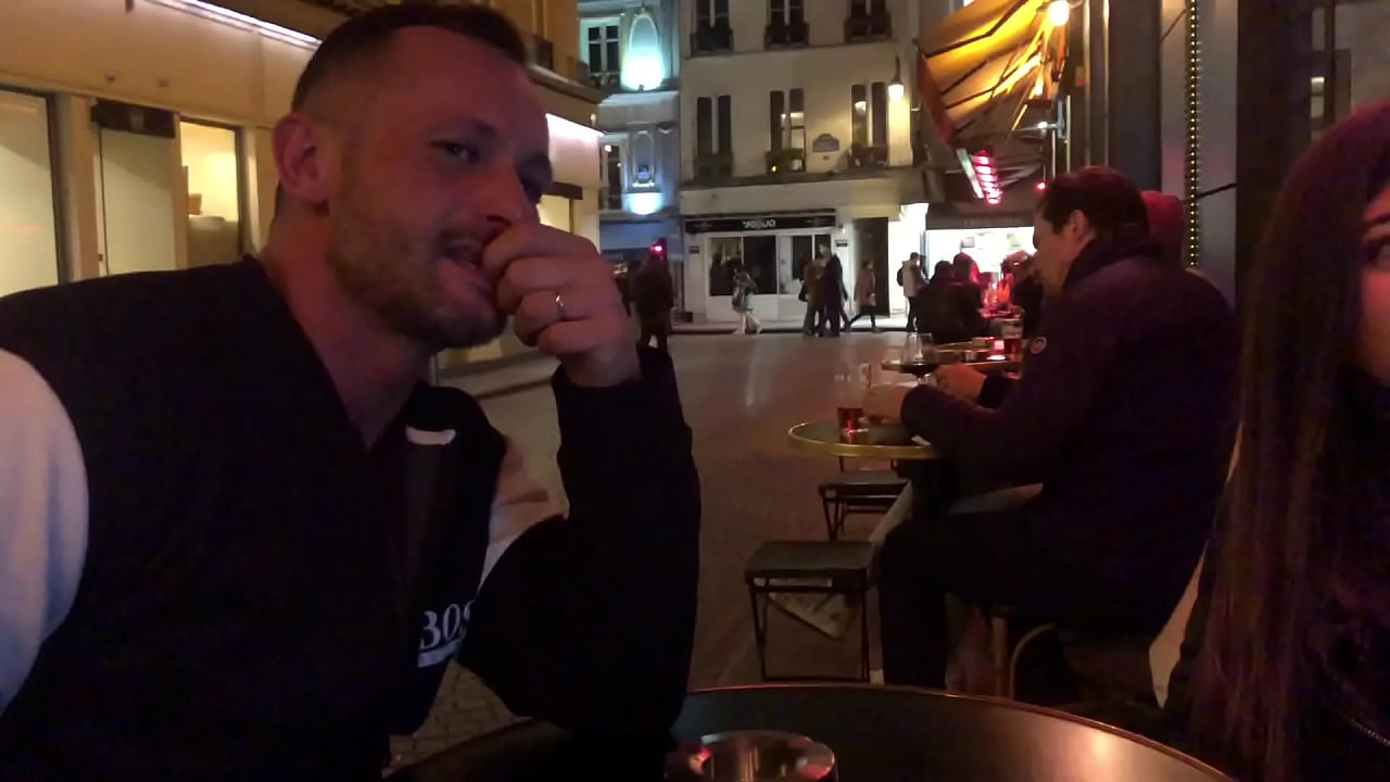My wife bring a girl we met in a cafe in Paris