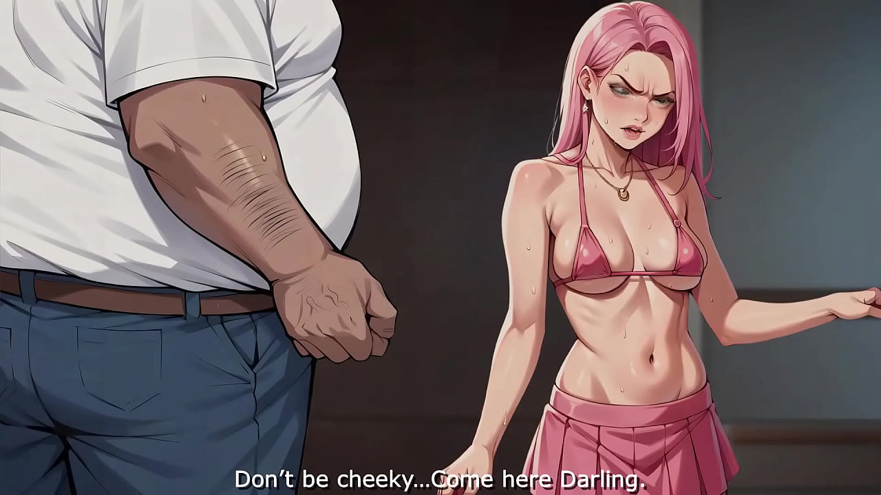 Young tiny small stepdaughter hummiliated by her old fat ugly stepfather (Hentai/3D/Animated)